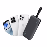 Cuktech LPB200N 40W 20000mAh Powerbank integreeritud kaabliga - Hall