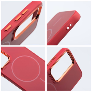 MagSafe'iga ühilduv raam MAG COVER ümbris SAMSUNG A37 magenta värvusega