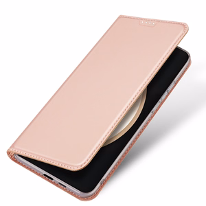 Dux Ducis Skin Pro ümbris Samsung Galaxy S26 FE (S741) telefonile, roosa-kuldne