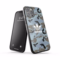 Adidas OR SnapCase Camo ümbris iPhone 12 Pro Max'ile - sinine ja must