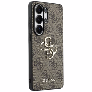 Guess ümbris 4G Big Metal Logo for Samsung Galaxy S26 Ultra pruun