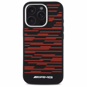 AMG Silicone Graphics MagSafe Ümbris jaoks iPhone 16 Pro Max - must