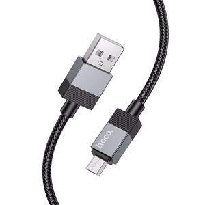 Kaabel USB A to Micro USB Hoco 2,4A 1 m X110 must