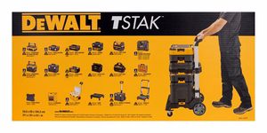 DeWalt DWST1-71196 – platvormkäsikäru, metall/plast