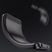 Carbon Ümbris jaoks Samsung Galaxy S24 FE - must