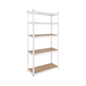 Metallist laoriiul Rebel 180x90x40, valge
