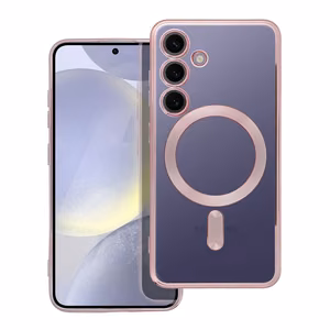 ELECTRO MAG COVER case compatible with MagSafe jaoks SAMSUNG S24 rose kuldne