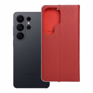 LUNA Kaaned Carbon jaoks SAMSUNG S26 Ultra punane