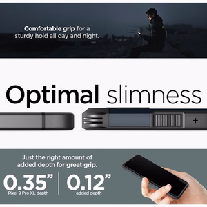 Spigen Tough Armor ümbris jaoks Google Pixel 9 Pro XL - graphite