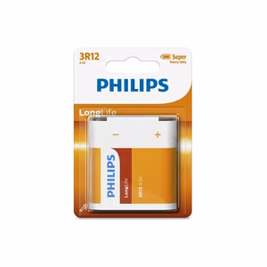 Aku PHILIPS 3R12 4.5V LONGLIFE aku