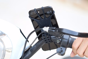 Swivel silicone bike hoidja with replaceable head - must