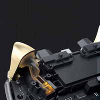 Machenike G5Pro Premium Edition Juhtmevaba mängupult koos Laadimisalus - must ja kuldne