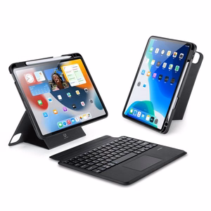 DUX DUCIS case DK foldable with Wireless Keyboard jaoks iPad 4/5/6/iPad Pro 11 (2018/2020/2021/2022) must