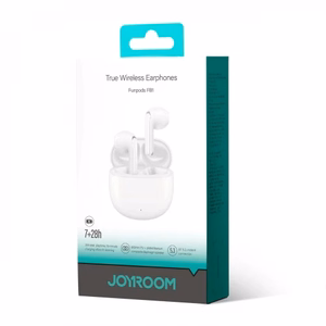 Bluetooth vabakäeseade Joyroom JR-FB1 valge (Bluetooth 5.3)