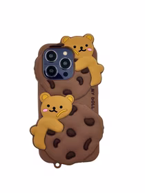 Ümbris 3D COOKIE BEAR IPHONE 13