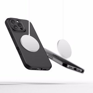 Tech-Protect Liquid Silicone MagSafe Ümbris jaoks iPhone 16 Pro - must