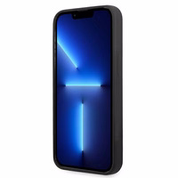 Karl Lagerfeldi silikoonist plaadikate iPhone 13 Pro / iPhone 13 jaoks - must