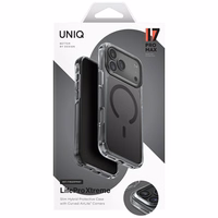 Uniq LifePro Xtreme Magclick Charging ümbris jaoks iPhone 17 Pro Max - must