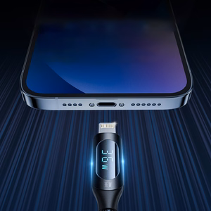 Wozinsky WUCLC1 Lightning - USB-C cable 36W 480Mb/s 1m - black