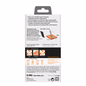 SBS Full Active D3O Чехол для iPhone 16 Plus - чёрный