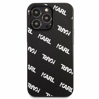 Karl Lagerfeld Allover ümbris iPhone 13 Pro / iPhone 13 jaoks - must