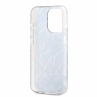 Karl Lagerfeld Zebra With Cord iPhone 15 Pro Max Ümbris - Lilla