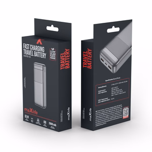 Must akupank Maxlife MXPB-09, QC, PD, 65 W, 20 000 mAh