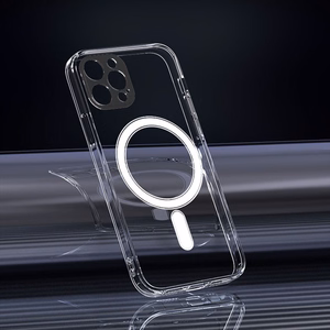 TFO Anti Shock 1,5 mm Mag ümbris iPhone 17 Pro 6,3″ / iPhone 18 Pro 6,3″ telefonile kaamerakaitsega – läbipaistev ja valge