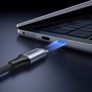 Ugreen 2in1 USB-C kaabel - 2xUSB-C PD 140W 2m - must