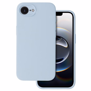 Silicone Lite Ümbris jaoks Iphone 16e light sinine