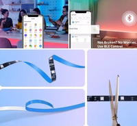 Nutikas LED RGB WiFi Valgus Strip Sonoff L2 Lite 5m