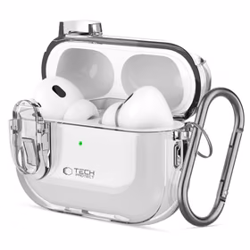 Tech-Protect Slim Hook Ümbris jaoks AirPods 1 / 2 - Clear