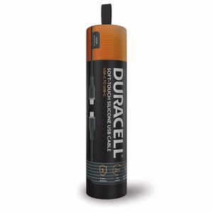 Duracell USB-C-kaabel (DRU8020A) – 2 m, USB-C ↔ USB-C