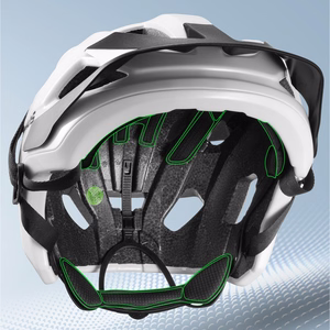 Rockbros LK-67 eemaldatava visiiriga noorte jalgrattakiiver, 54–58 cm – valge