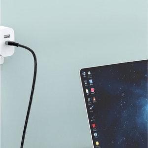 Dudao USB Type C - Lightning кабель быстрая зарядка PD 20W 1m чёрный (L7MaxL)