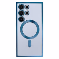 Metallic Magsafe Ümbris jaoks Samsung Galaxy S24 Ultra Sinine