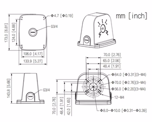 Kahe kaamera kinnitus PFA6330X