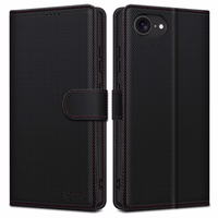 TECH-PROTECT WALLET RS IPHONE 16E BLACK/RED Tech-Protect Wallet ümbris jaoks iPhone 16e - must