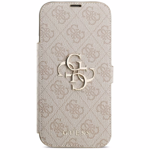Guess Book 4G Metal Logo Ümbris jaoks iPhone 17 Pro Max - Roosa