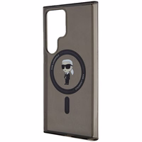 Karl Lagerfeld IML Ikonik MagSafe Ümbris jaoks Samsung Galaxy S24 Ultra - must