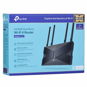TP-Link Archer AX1800 kahesageduslik Wi-Fi 6 ruuter