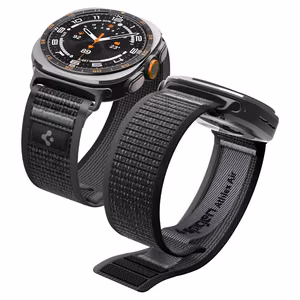 Spigen Athlex Air Strap for Samsung Galaxy Watch Ultra 47mm - Black and Gray