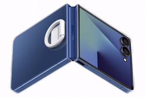 Samsung Ring Ümbris jaoks Samsung Galaxy Z Flip7 - Läbipaistev