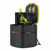 TELESIN Fast charge box +2 battery jaoks GoPro Hero 9/10/11/12 GP-FCK-B11
