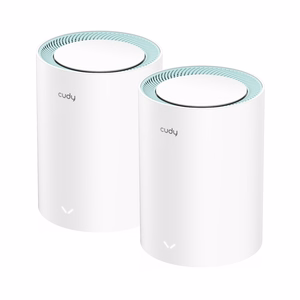 Cudy M1300 kaheribaline pääsupunkt/ruuter, 2 seadet, 2,4/5 GHz, Wi-Fi 5 (802.11ac), valge