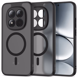 Tech-Protect MagMat MagSafe ümbris Xiaomi Redmi Note 15 Pro 5G jaoks - must