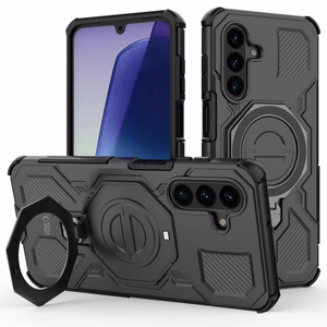 Tech-Protect TacticStand MagSafe ümbris mudelitele Samsung Galaxy A17 / A18 4G / 5G, mattmust