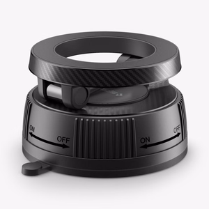 SPIGEN MFT36 VACUUMLOCK MAGNETIC MAGSAFE auto hoidja must