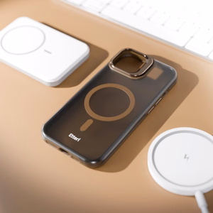 Чехол Etteri Morning Fog для iPhone 14 6,1" коричневый