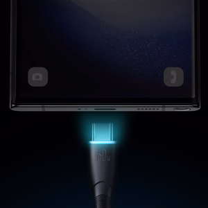 Joyroom Starry Series SA32-CC3 USB-C / USB-C kaabel 60W 1m - must